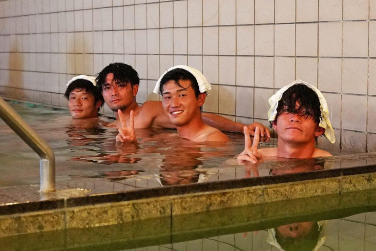 温泉入浴法を実践